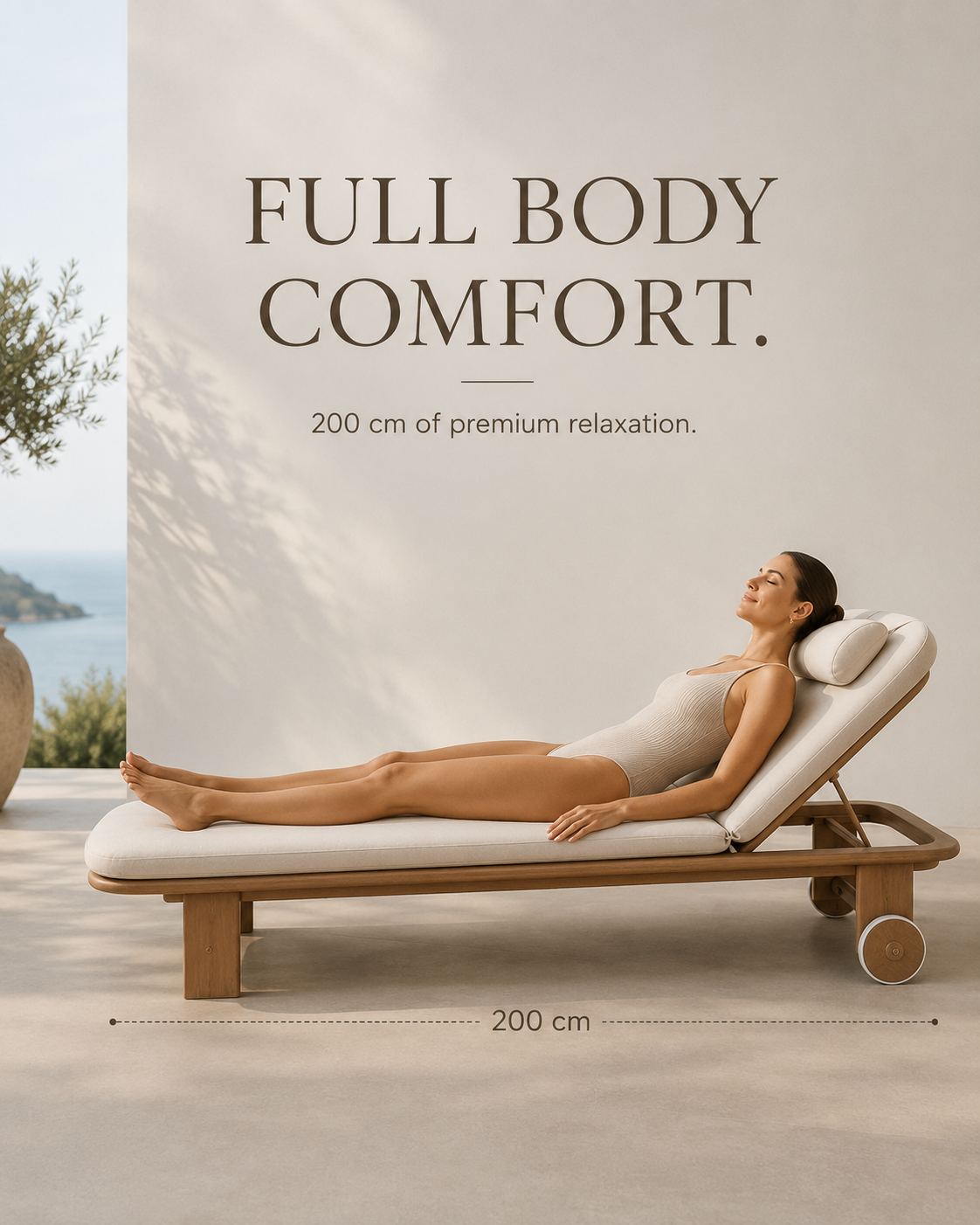 Mirae Riviera – Premium Acacia Sun Lounger - Image 9